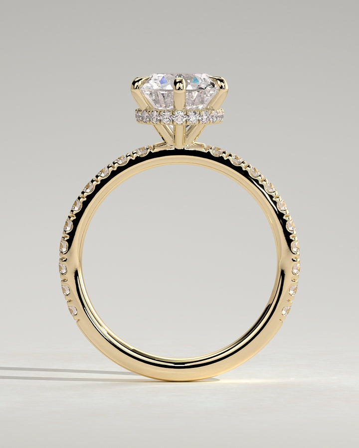 round diamond ring