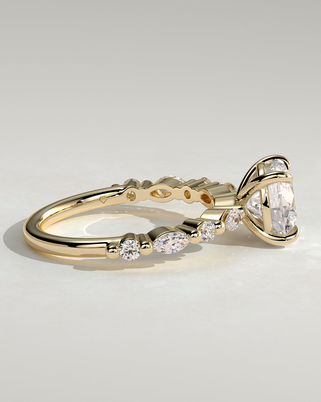 round pave ring