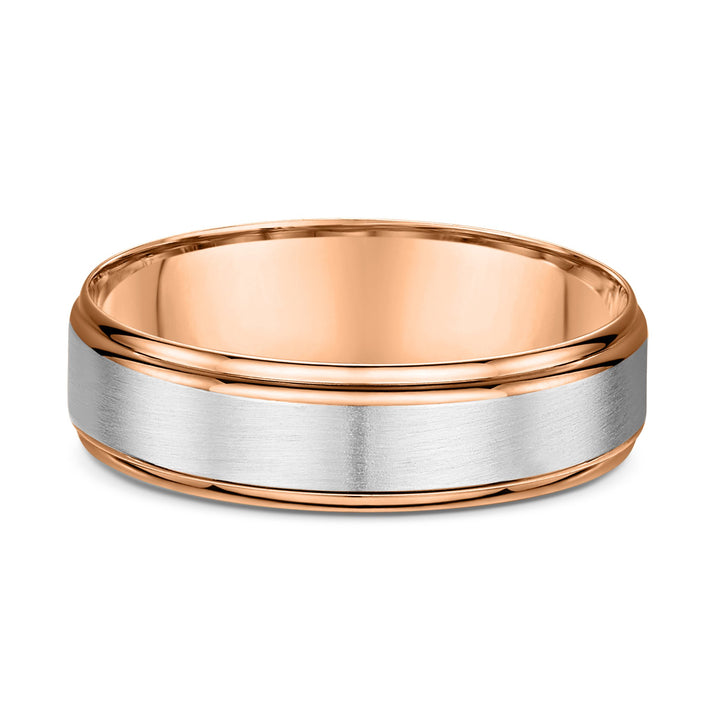 satin gold mens ring

