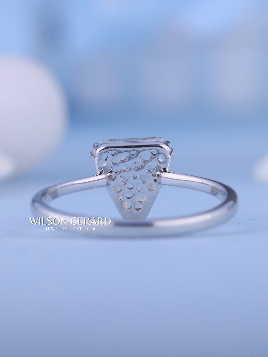1.0CT Claf E/VS1 Lab Grown Diamond Solitaire Engagement Ring