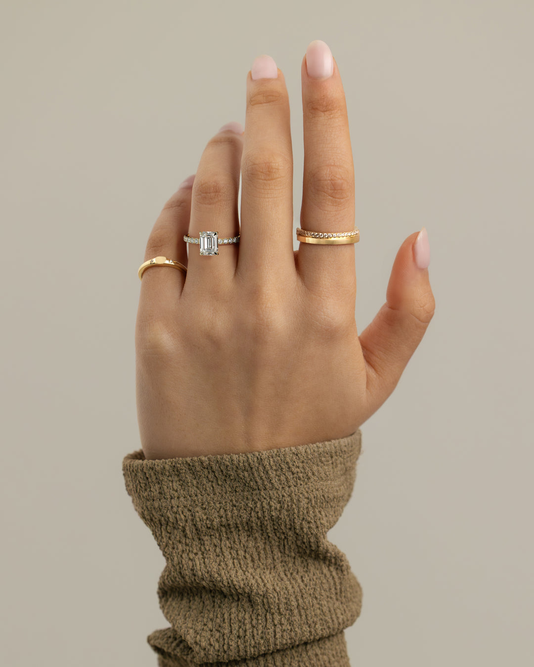 sparkling diamond ring