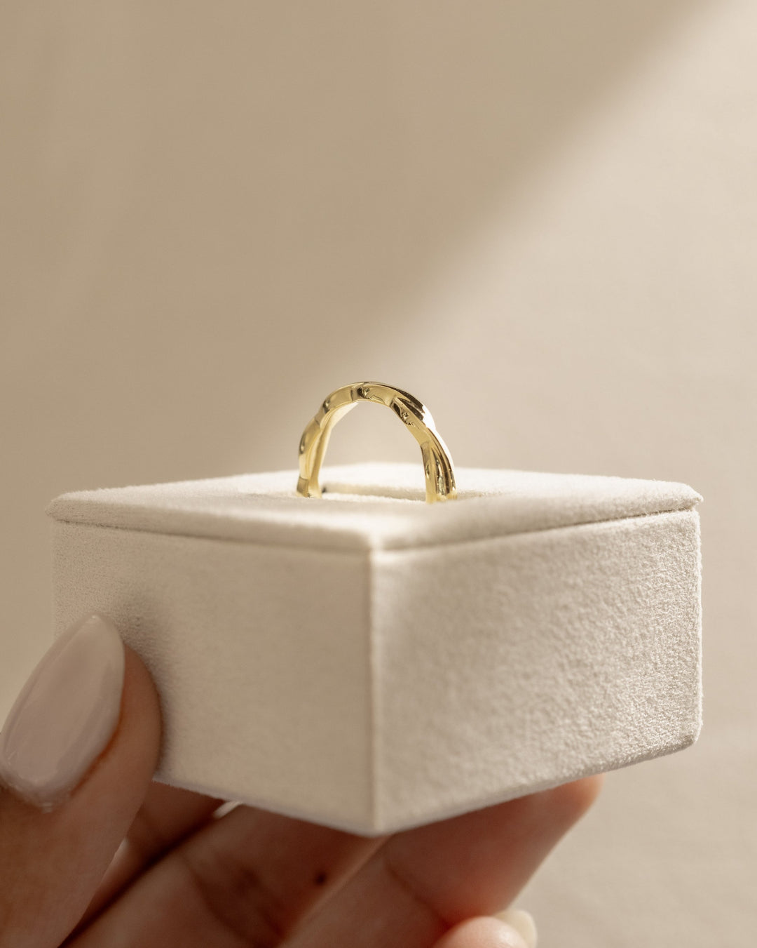 stackable wedding band
