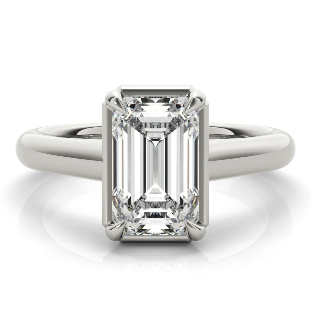 thick band engagement ring