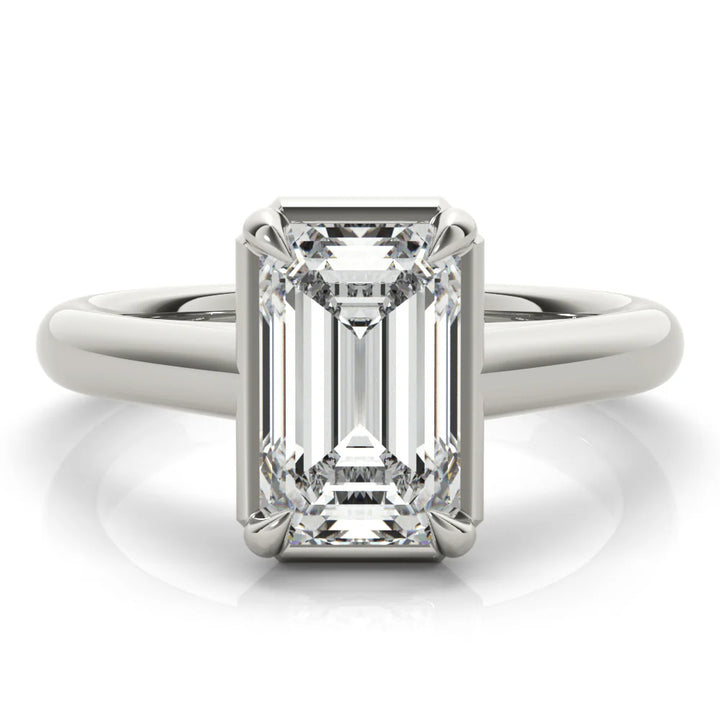 thick band engagement ring