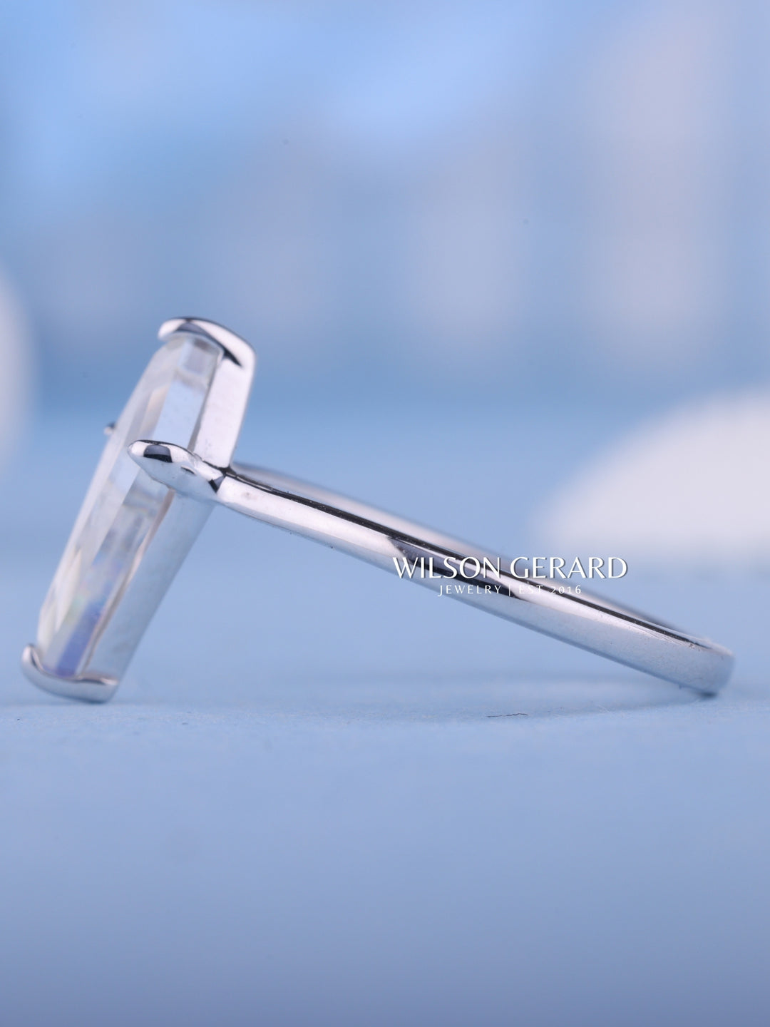 1.0CT Kite E/VS1 Lab Grown Diamond Solitaire Engagement Ring