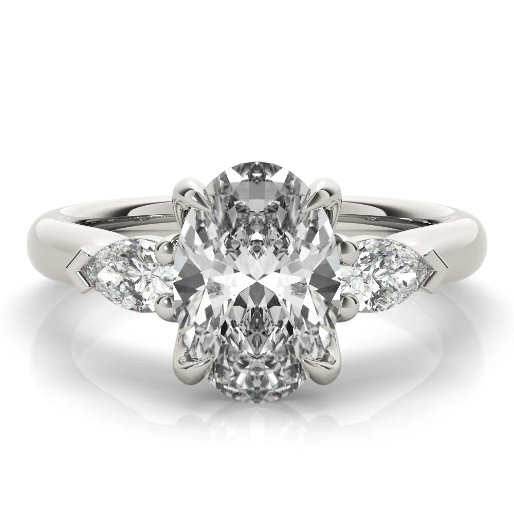 trilogy engagement ring
