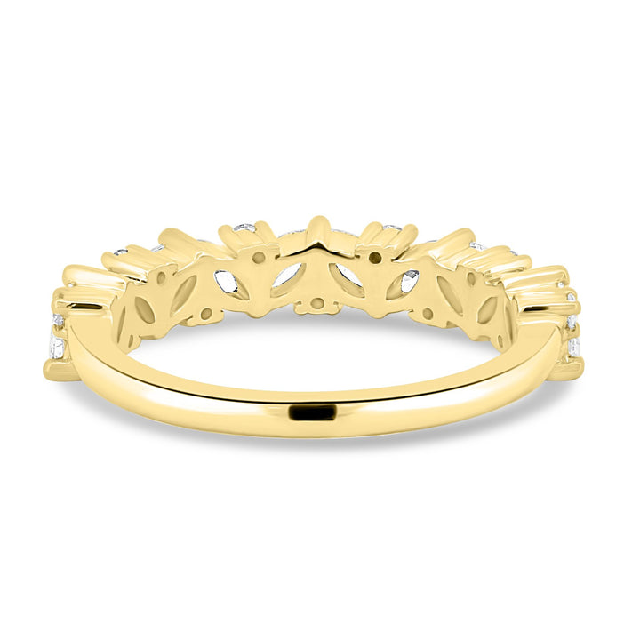 white gold diamond band
