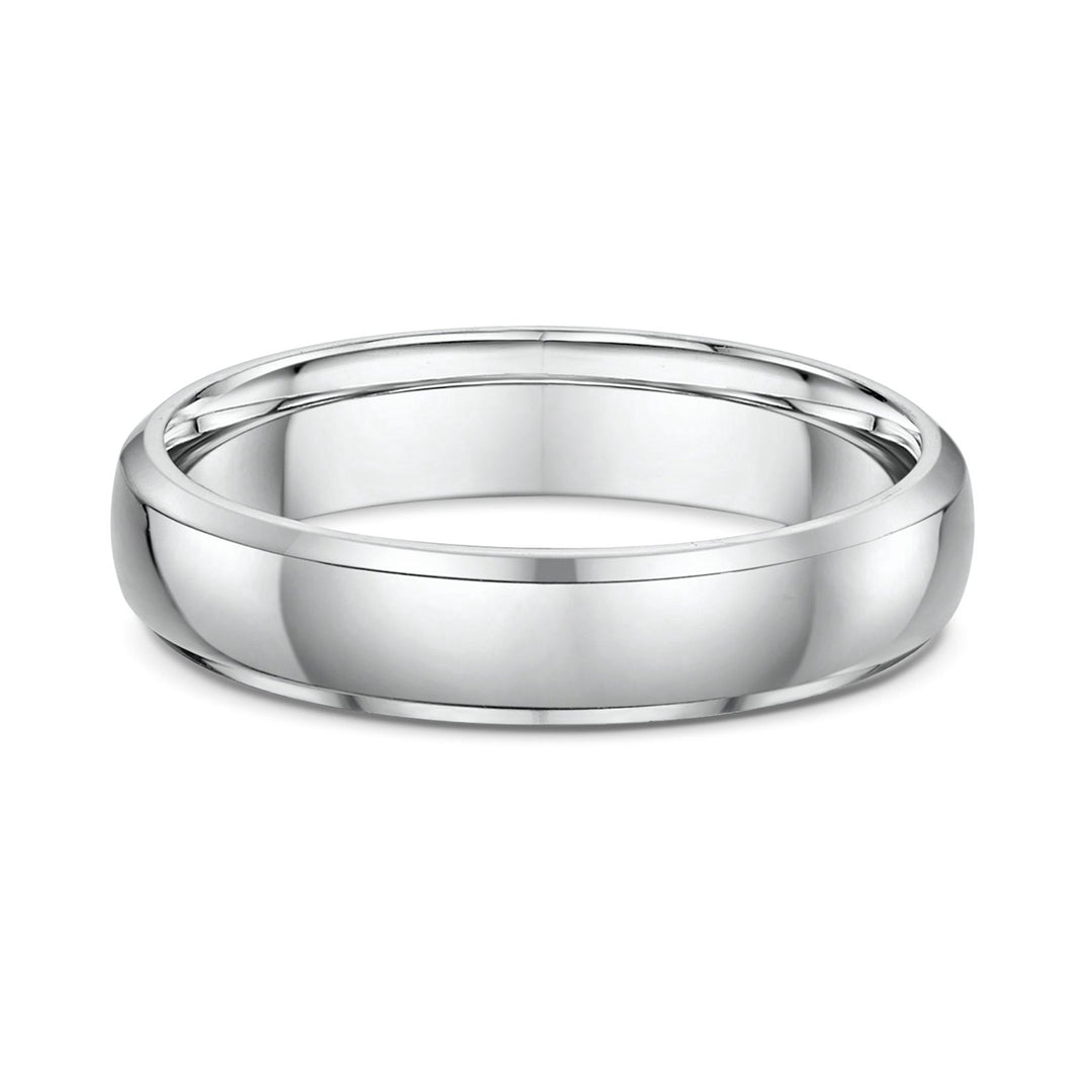 white gold mens band
