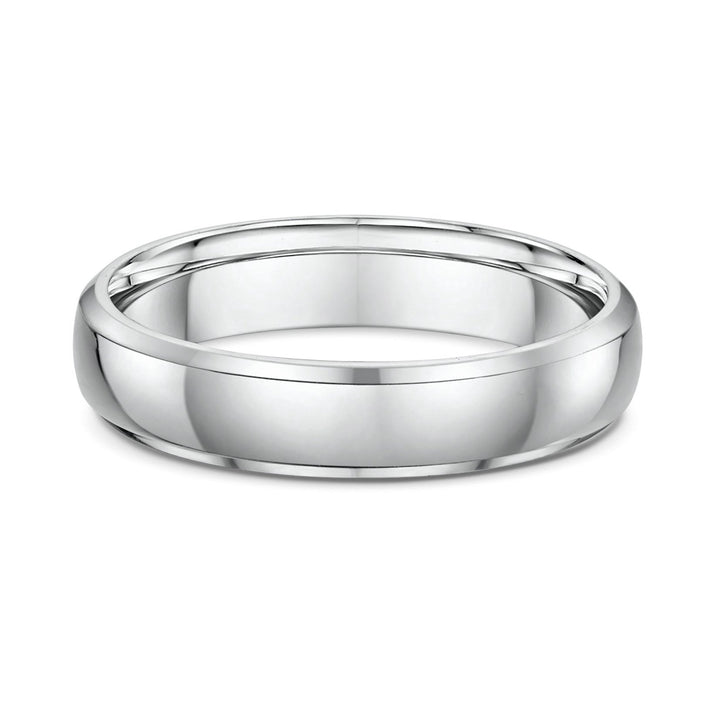 white gold mens band
