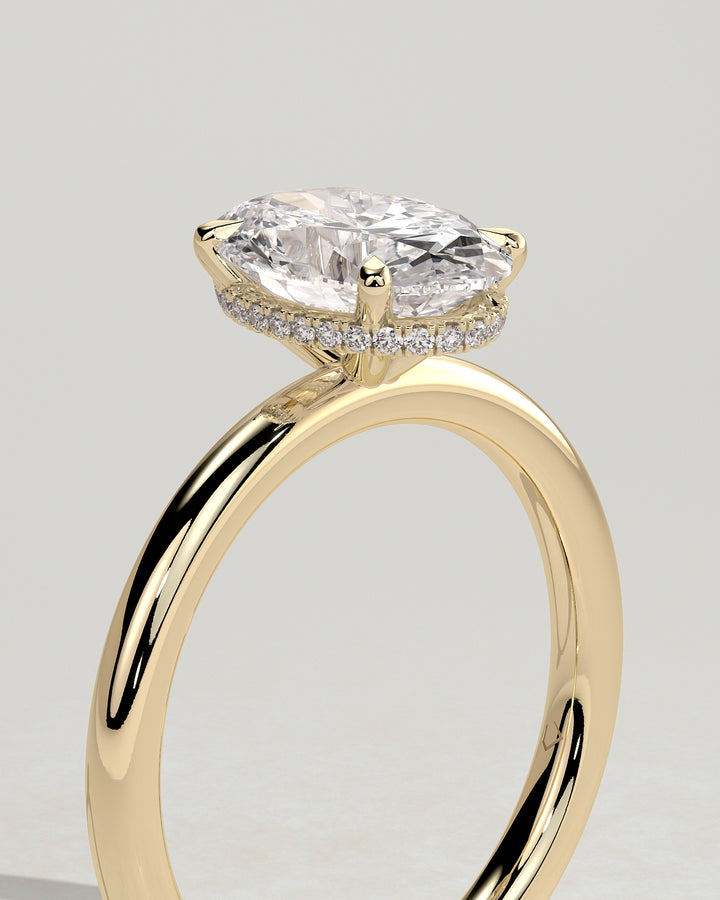 wrap around diamond ring