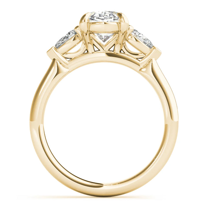yellow gold diamond ring
